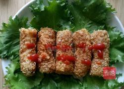 炸燕麦香蕉的做法图解1