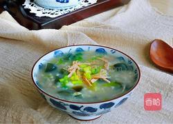 皮蛋生菜瘦肉粥的做法图解19