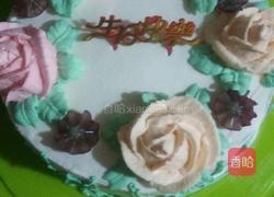 8寸戚风（菠菜汁）的做法图解11