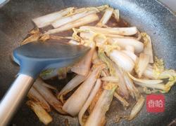 醋溜娃娃菜的做法图解4