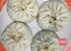韭菜鸡蛋虾仁包子的做法图解7