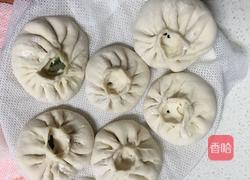 韭菜鸡蛋虾仁包子的做法图解6