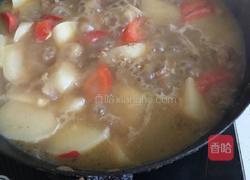 羊肉炖萝卜的做法图解4