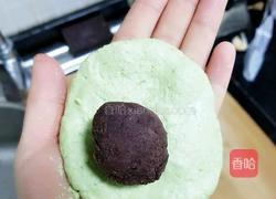 艾草青团(豆沙馅)的做法图解6