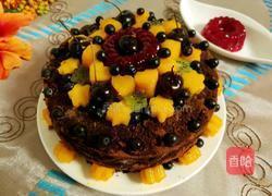 巧克力水果蛋糕的做法图解26