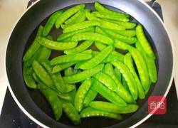 蒜蓉荷兰豆的做法图解2