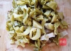 黄竹笋炒酸菜的做法图解5