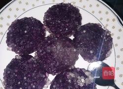 紫薯糯米团的做法图解5