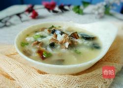皮蛋瘦肉粥的做法图解9