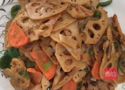 家常炒藕片的做法图解4