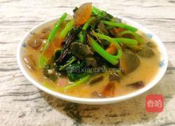 皮蛋炒苋菜的做法图解1