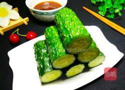黄瓜蘸酱的做法图解4