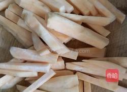 油炸地瓜条的做法图解3