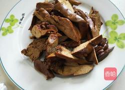 大蒜炒鸭肝的做法图解6