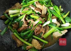 大蒜炒鸭肝的做法图解12