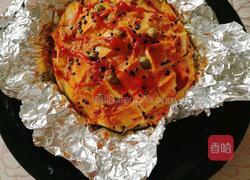 芝士烤菠萝式馒头的做法图解5