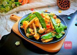 海鲜菇鸡蛋炒荷兰豆的做法图解11