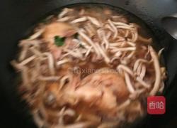小蘑菇炖鸡腿的做法图解10