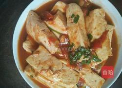 西红柿烧豆腐的做法图解6