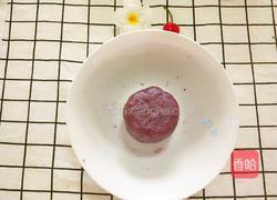 宝宝芝麻紫薯饼的做法图解4