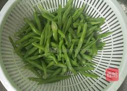 腊肉炒四季豆的做法图解4