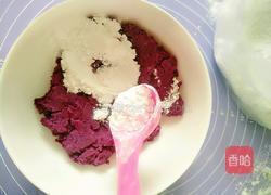 香甜紫薯球(18个月宝宝辅食)的做法图解4