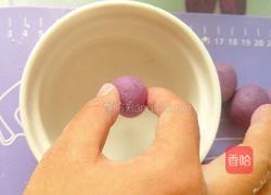 香甜紫薯球(18个月宝宝辅食)的做法图解10