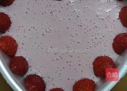 草莓芝士慕斯蛋糕（无淡奶油）的做法图解13
