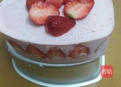 草莓芝士慕斯蛋糕（无淡奶油）的做法图解16