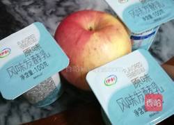 苹果炒酸奶的做法图解1