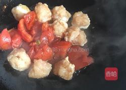 西红柿鸡胸肉丸青菜汤的做法图解10