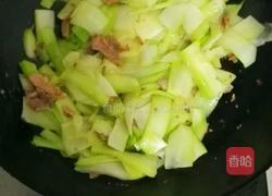 芥蓝炒肉的做法图解7