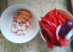 火腿玉米披萨的做法图解3