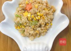 玉米蛋烧饭的做法图解3