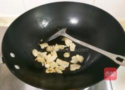 椒盐咸肉炒芦蒿的做法图解4