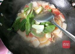 番茄肉丝煮年糕的做法图解10