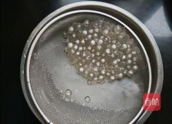 西米牛奶煮芋圆的做法图解9