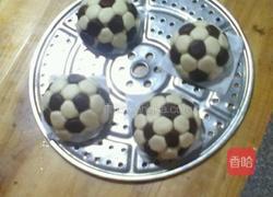 足球馒头的做法图解5