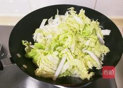 白菜烧丸子的做法图解5