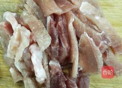 豇豆角炒肉的做法图解3