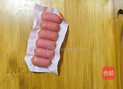 扁豆炒双肠的做法图解3