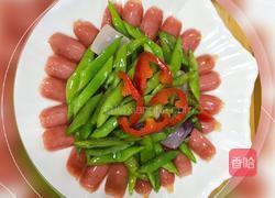 扁豆炒双肠的做法图解6
