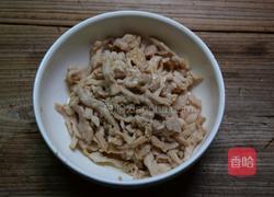 西芹炒肉丝的做法图解4