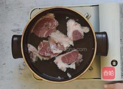 白菜羊肉粉丝煲的做法图解3