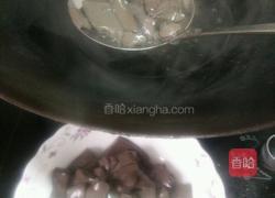 酸辣羊血的做法图解3