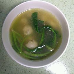鱼丸菠菜汤的做法[图]