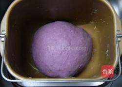 奶香紫薯吐司的做法图解6
