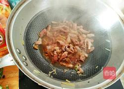 蒜苔炒肉的做法图解4