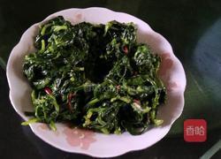 辣炒茼蒿菜的做法图解7