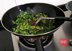 辣炒茼蒿菜的做法图解4